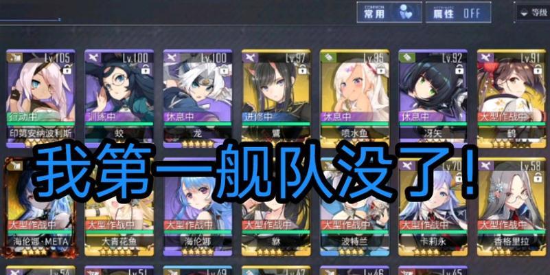 掌握第一舰队攻略技能，成为顶尖指挥官（攻略技能满级）