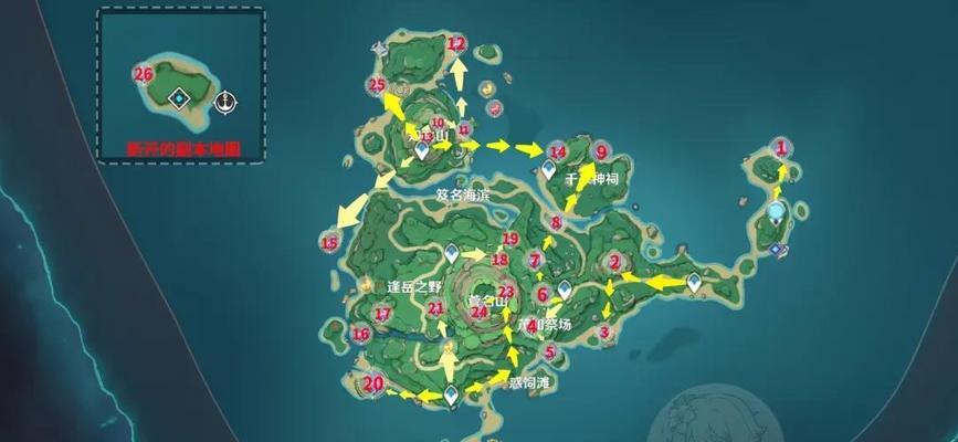 原神雷神瞳全收集攻略（开启冒险之旅，解锁雷神瞳的力量！）