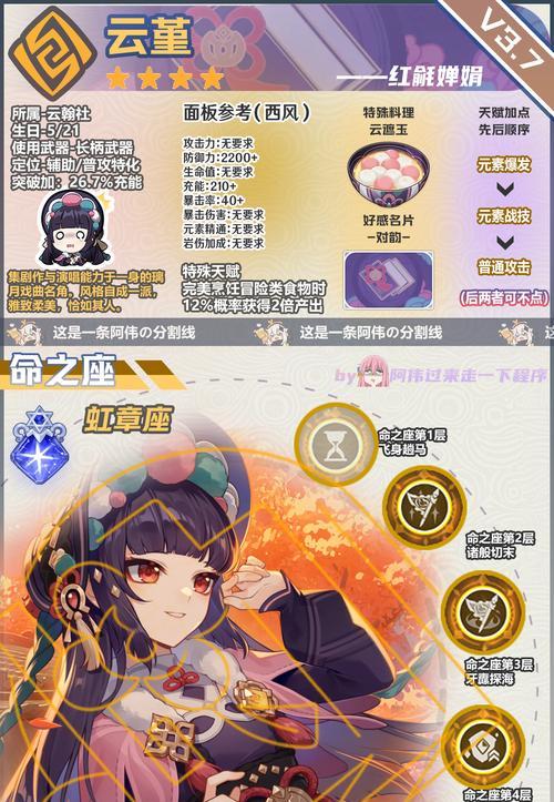 原神云堇副本攻略