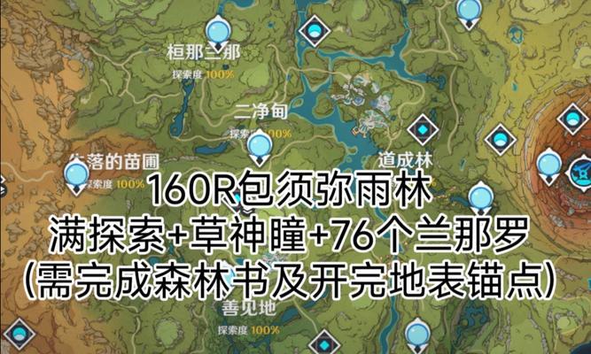 新玩家必读！原神须弥攻略大揭秘（从零开始，轻松成为顶级玩家）